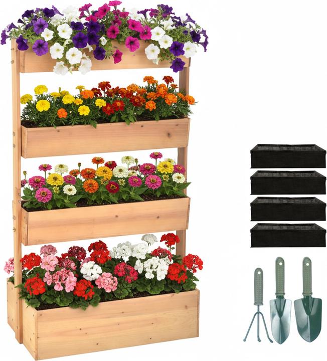 Produktbild Relaxdays Vertikalbeet