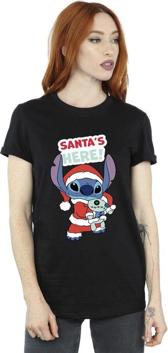 Produktbild Disney Lilo & Stitch Santa's Here TShirt (S)