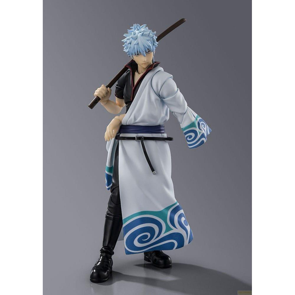 Bandai Gintama S.H.Figuarts Actionfigur Sakata Gintoki 15 cm (58722)