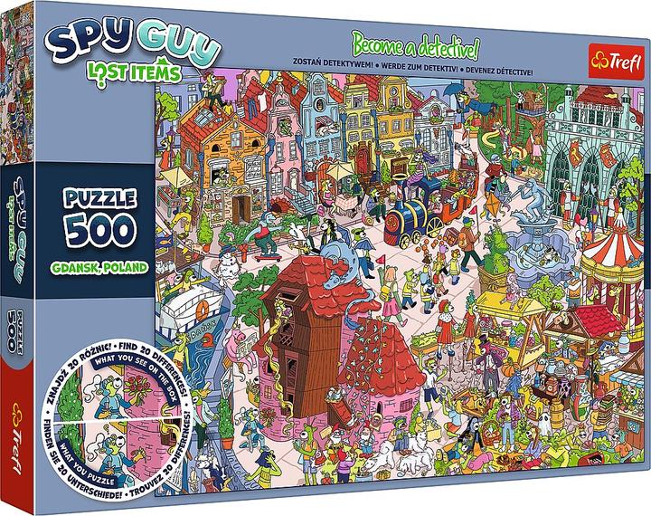 Produktbild Trefl Puzzle 500 - Spy Guy Danzig, Polen (500 Teile)