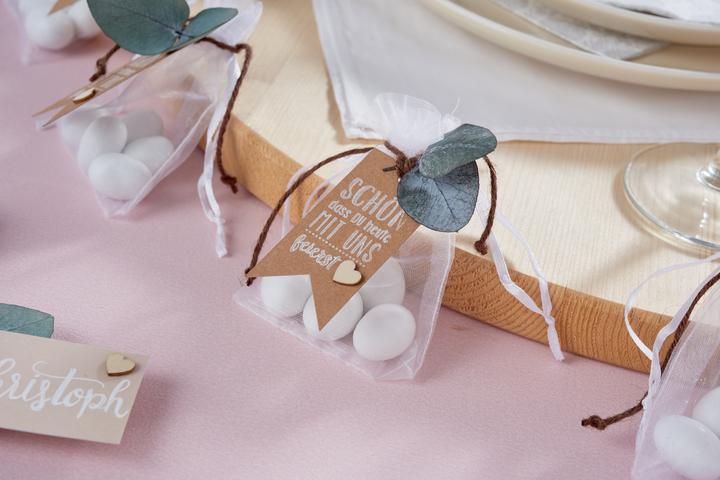 Image du produit VBS XXL Sachets d'organza "11,5 x 15 cm", 100 pièces (Sachet en organza, 100 x)