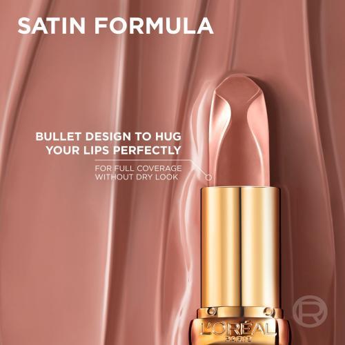 Image du produit L'Oréal Paris Maquillage Color Riche Satin Nude 550 4.7 g (550 Nu Unapologetic)