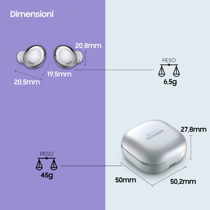 Productafbeelding Samsung Galaxy Buds Pro (ANC, 5 h, Draadloze)