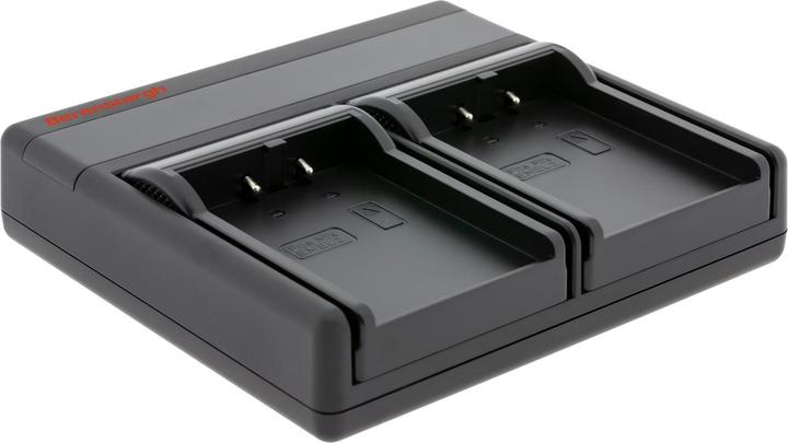 Actual product image Berenstargh Dual PD Hyper Ladegerät f. Nikon EN-EL2 USB-C in/out Powerbankfunktion (Camera battery charger)