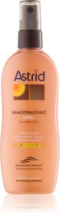 Produktbild Astrid Self Tanning Spray On Face And Body 150 Ml (Selbstbräunungsserum, 150 ml)