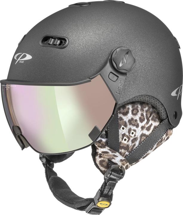 con orecchie da leone, nero scintillante soft touch