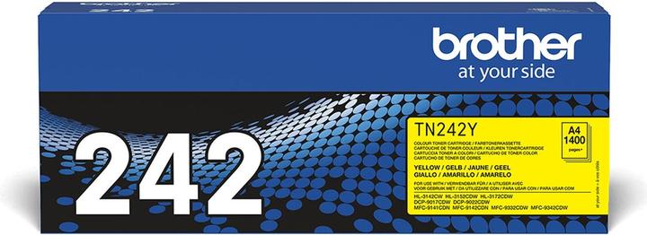 Actual product image Brother Tn-242y (Y)