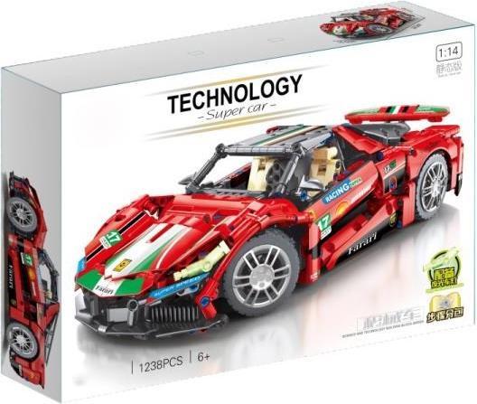 Actual product image Hager Car made of bricks 1238 pcs. 212313 HH POLAND