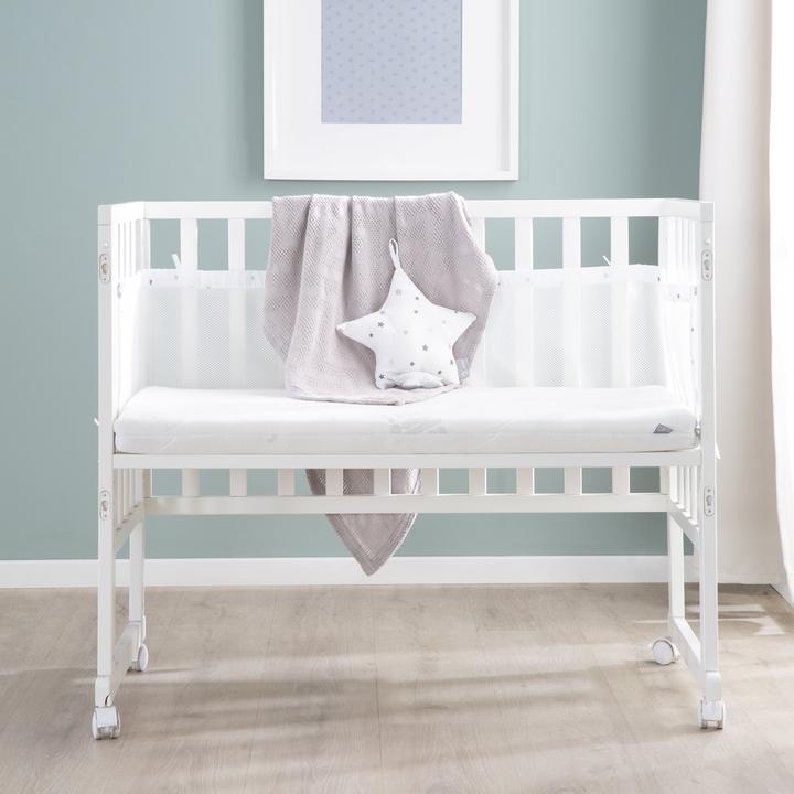 Actual product image Roba Comforter & Bassinet 3in1 with Barrier Starry Magic Grey