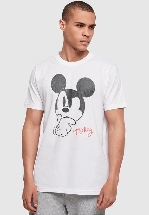 Produktbild Absolute Cult Mickey Mouse - Distressed Ponder Basic T-Shirt - 115097 (3XL)