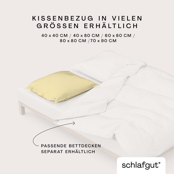 Produktbild schlafgut Knitted Jersey (Duvetbezug, 40 x 40 cm)