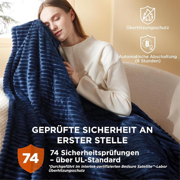 Produktbild Bedsure Heizdecke mit Abschaltautomatik & Timer