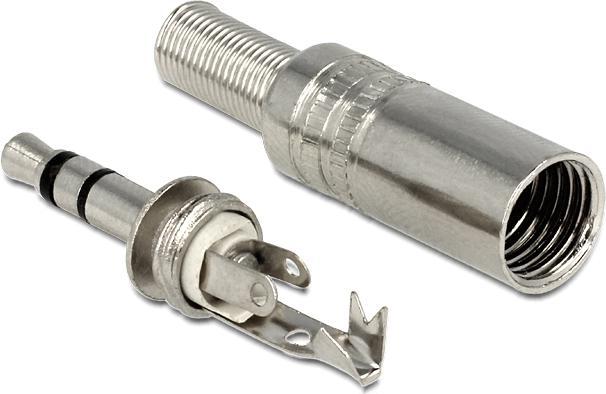 Produktbild Delock Stereo Klinkenstecker 3,5 mm mit Knickschut (AUX Kabel)