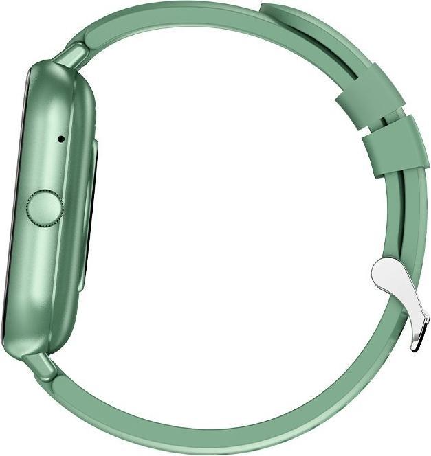 Actual product image Cool Forest Smartwatch Made of Silicone - Green, Calls, Health, Sports (36 mm)