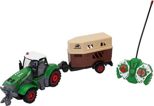Actual product image Askato Tractor with trailer for transporting horses R/C