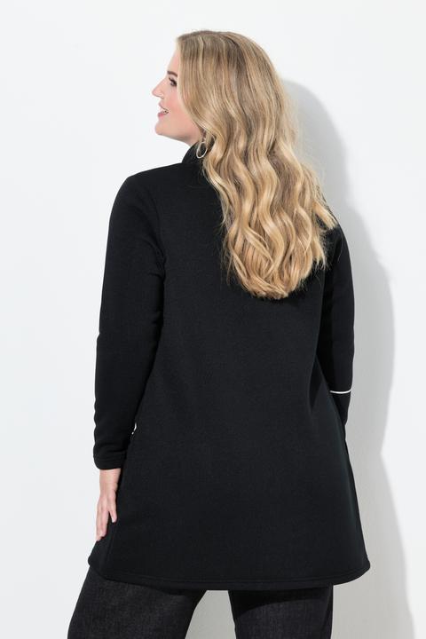 Produktbild Miamoda Strickfleece-Jacke, leicht tailliert, Lady-Print (44)