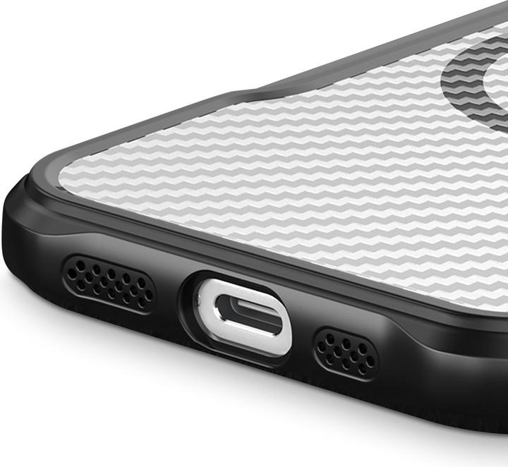Produktbild OEM Defender Carbon Mag case for iPhone 16e black (Apple iPhone 16e)