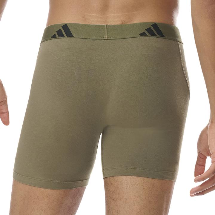 Actual product image adidas 6-pack Active Flex Cotton Long Short / Pant (M, pack of 6)