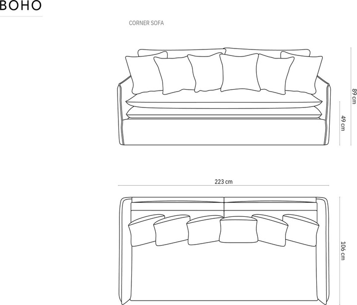 Produktbild Micadoni Boho (2-Sitzer, 3-Sitzer, 4-Sitzer)