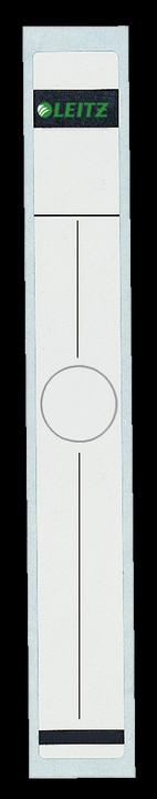 Produktbild Leitz Ordnerrücken-Etikett für Hängeordner, 34 x 279 mm lang, schmal, grau, passend für Hängeo