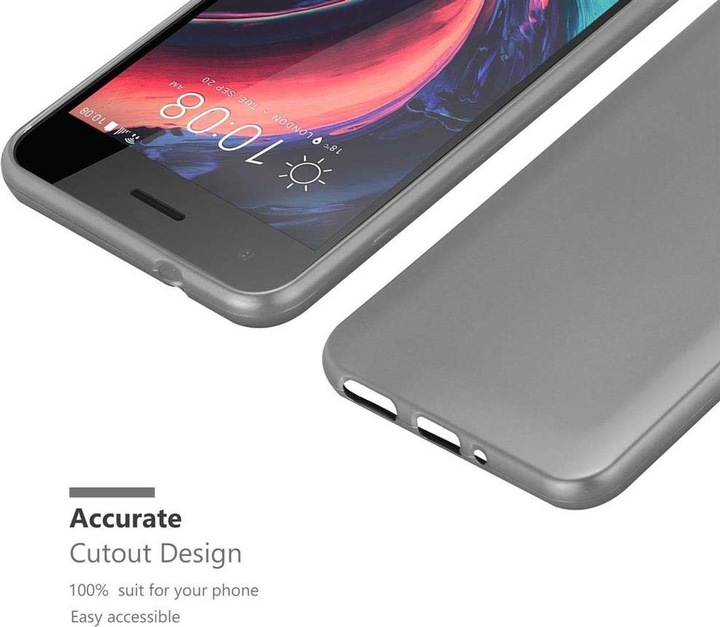 Produktbild Cadorabo TPU Matt Metallic Cover (HTC Desire 10 Pro)