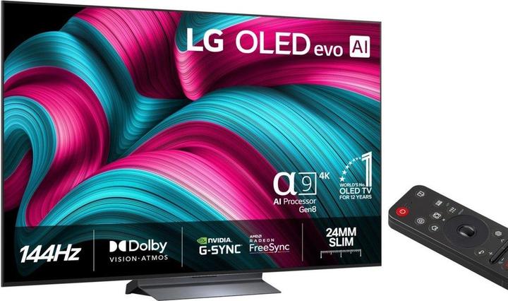 Actual product image LG OLED77C55LA (77", C5, OLED, 4K, 2025)