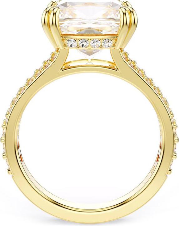 Produktbild Swarovski Stilla Cocktail Ring Kissenschliff Weiss Gold (52)