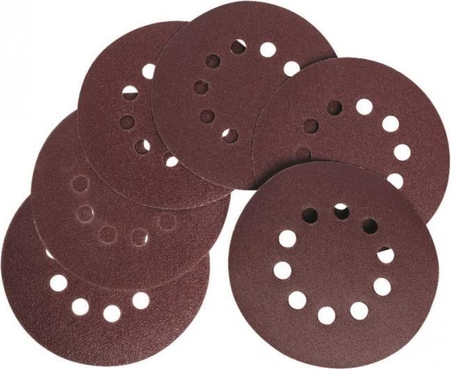 Actual product image Scheppach Schleifpapier (80, 120, 180, 240, 2x K40 each)