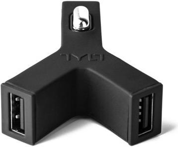 Actual product image Tylt Y-Charge Dual USB Car Charger