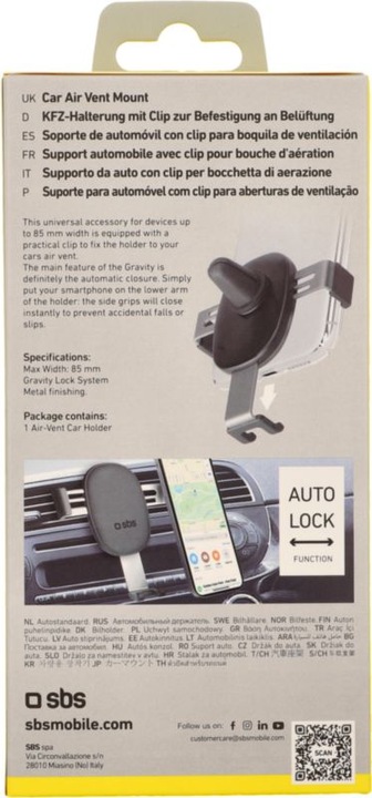 Actual product image SBS Gravity Car Holder