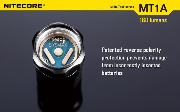 Image du produit Nitecore Mt1a (10.50 cm, 180 lm)