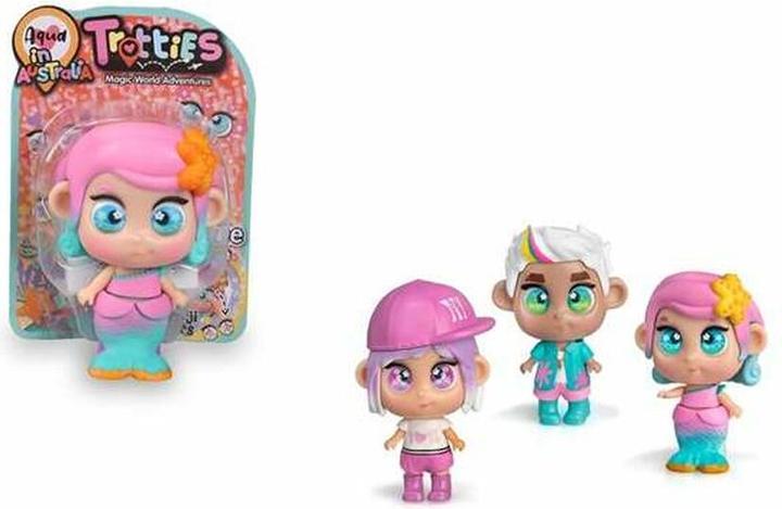 Image du produit Famosa Babydoll Mini Trotties Emoji Eyes 12 cm Articulé