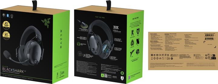 Image du produit Razer BlackShark V3 - Black (Sans fil, Filaire)