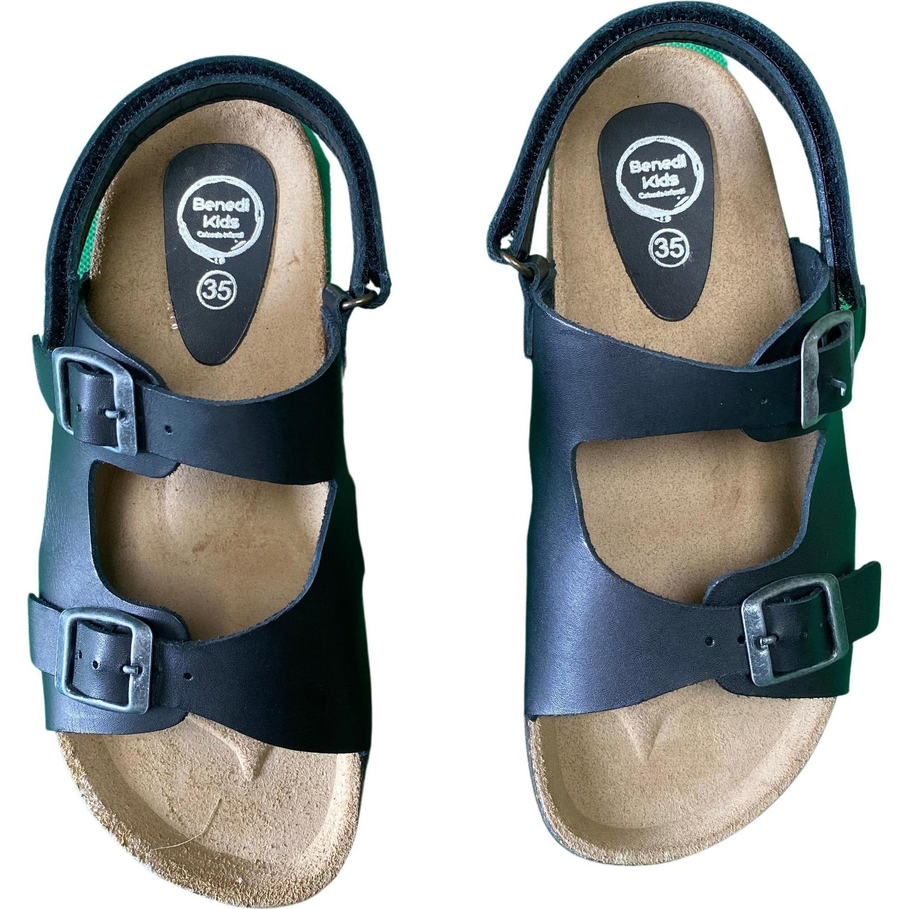 Thumbnail - Benedi, Jungen, Sandalen, kindersandalen vaquetilla, Schwarz, (29)