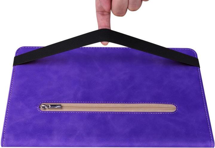 Produktbild Cover-Discount Galaxy Tab S9 - Schutzhüllle mit Zipper Tasche violett (Samsung Galaxy Tab S9)