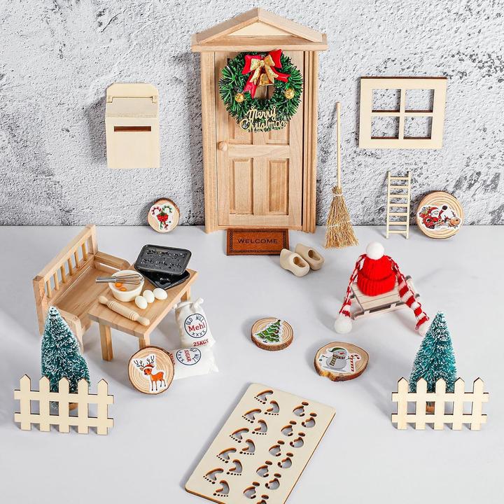 Wvwmym Wichteltür-Set