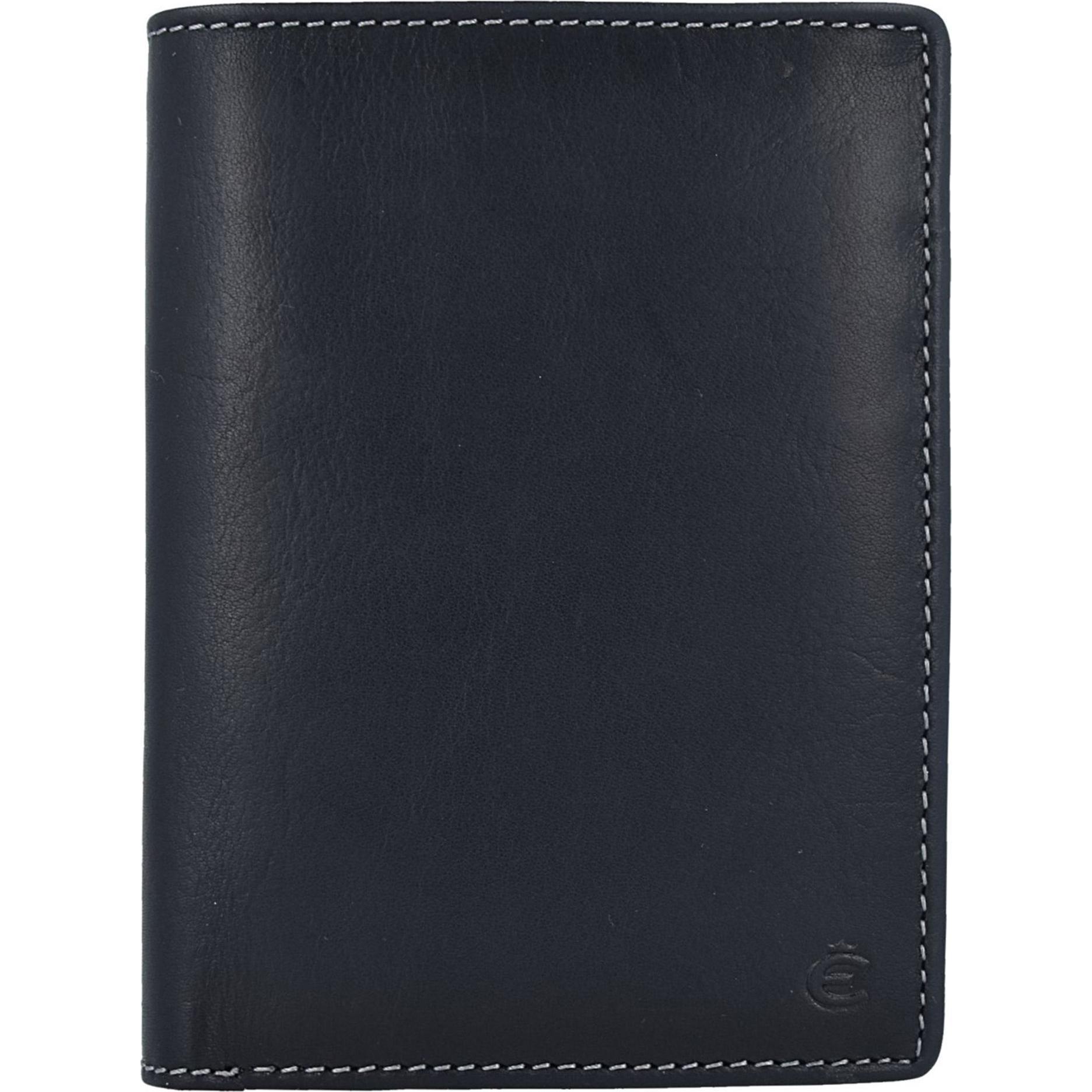 Esquire, Herren, Portemonnaie, Geldbörse DALLAS, Schwarz