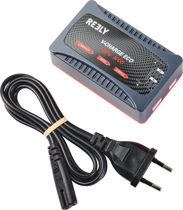 Reely V-CHARGE ECO LiPo 1000 Modellbau-Ladegerät 230 V 1 A LiPo