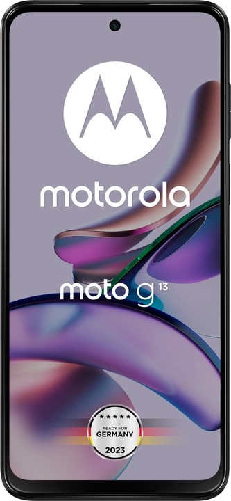 Motorola Moto G13 (128 Go, Tapis charbon de bois, 6.50", Double SIM, 50 Mpx, 4G)