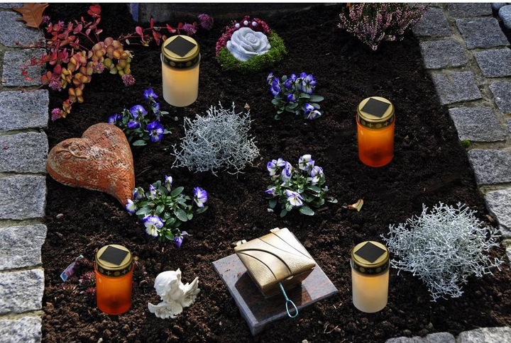 Actual product image No Name Solar Grave Light incl. Ground Spike (1 x)