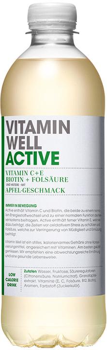 Produktbild Vitamin Well Active (Apfel, 12 x)