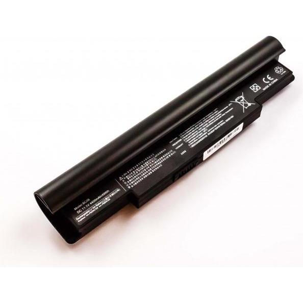 XCell Akku passend für Samsung NC10, Li-Ion, 11,1V, 4400mAh, 48,8Wh, black (4400 mAh), Notebook Akku, Schwarz