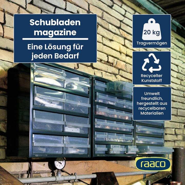 Productafbeelding Raaco Stalen magazijn 918-02 blauw