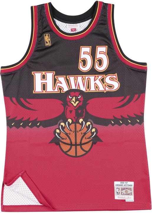 Produktbild Mitchell & Ness Swingman Jersey Atlanta Hawks 9697 Dikembe Mutombo (XL)