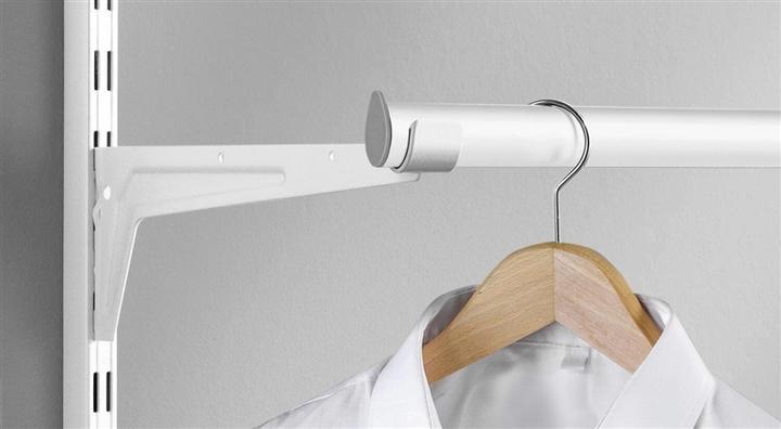Actual product image Dolle Support for clothes rail, L 330 mm, silver (24 x 35 x 10.5 cm)