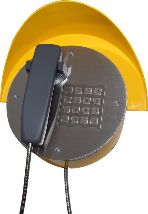 Actual product image FMN alpha open air - Telephone with cord - Yellow
