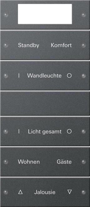 Produktbild Gira Wippenset 5f Plus (2+3) beschr. System 221528