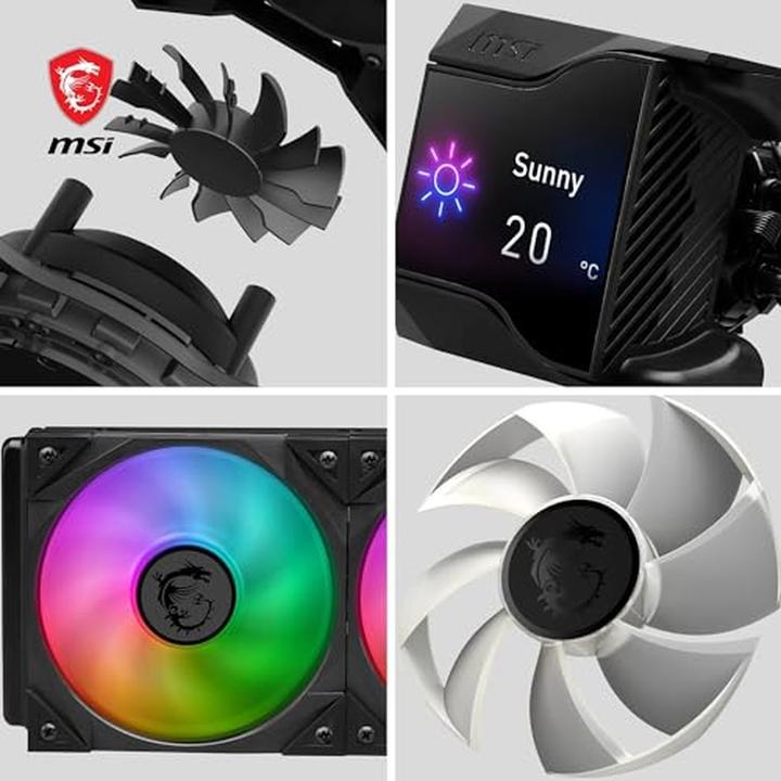 Actual product image MSI MPG CORELIQUID D240 Cooler