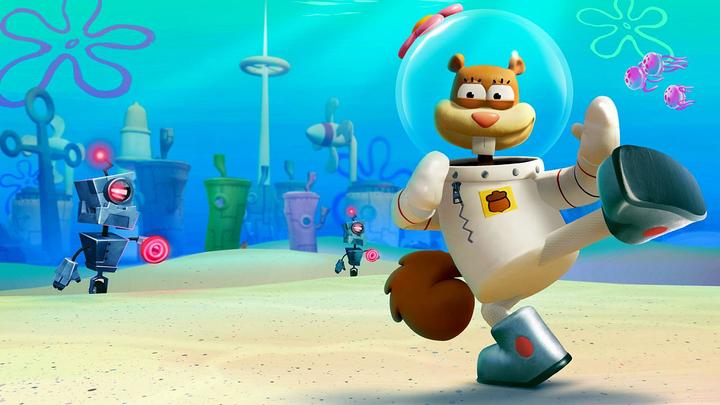 Actual product image THQ Spongebob SquarePants: Battle for Bikini Bottom - Rehydrated (Switch, DE)