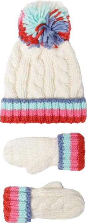 Produktbild Minoti Mütze & Handschuhe Mädchen Bommel (80)